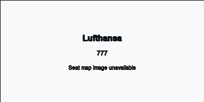 Lufthansa Boeing 777 seat map layout for flight LH9241 from IAH to MUC