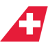 Swiss International Air Lines route map logo
