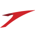 Austrian Airlines route map logo