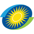 Rwandair Express route map logo